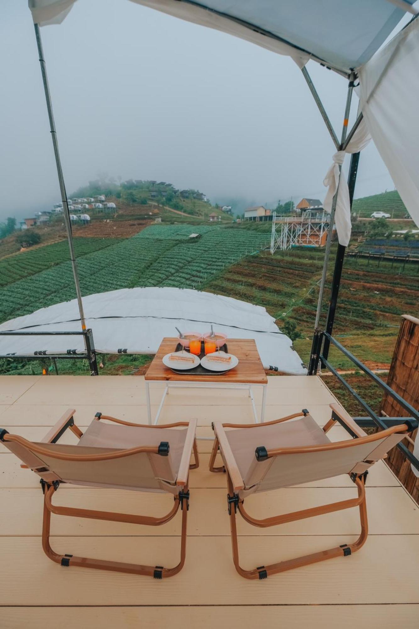 ภูวินคาเฟ่ โฮมสเตย์ Phuwin Cafe Homestay Mon Jam Экстерьер фото