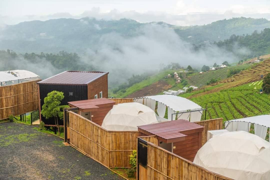 ภูวินคาเฟ่ โฮมสเตย์ Phuwin Cafe Homestay Mon Jam Экстерьер фото