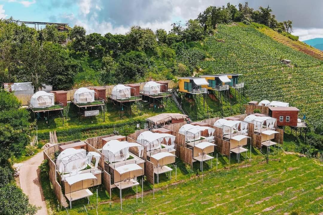 ภูวินคาเฟ่ โฮมสเตย์ Phuwin Cafe Homestay Mon Jam Экстерьер фото