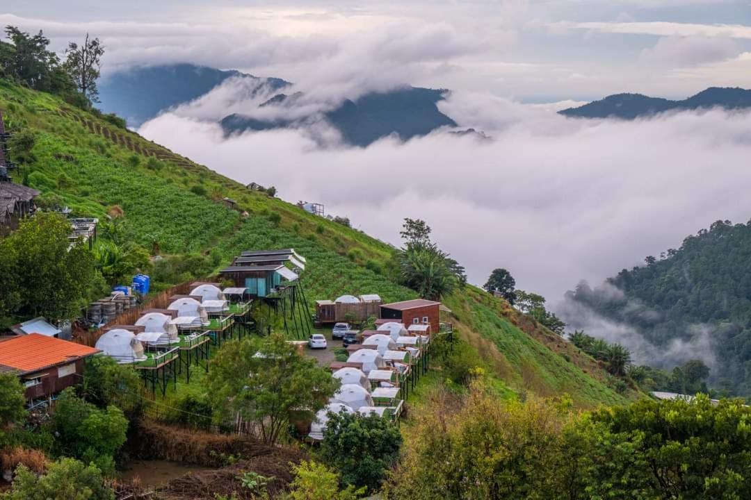 ภูวินคาเฟ่ โฮมสเตย์ Phuwin Cafe Homestay Mon Jam Экстерьер фото