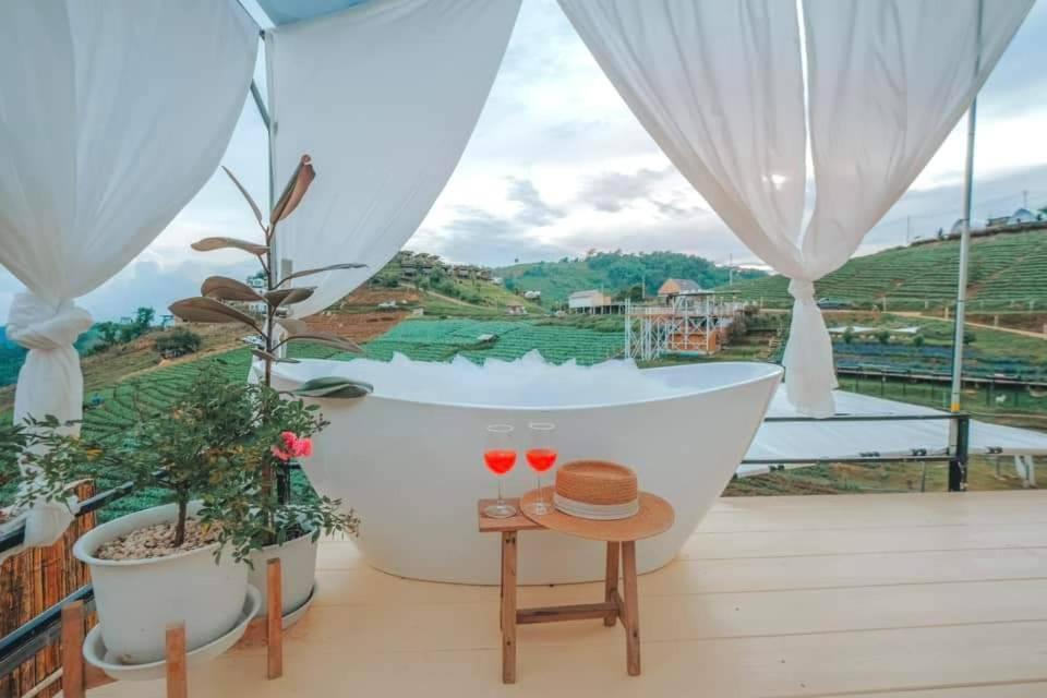 ภูวินคาเฟ่ โฮมสเตย์ Phuwin Cafe Homestay Mon Jam Экстерьер фото